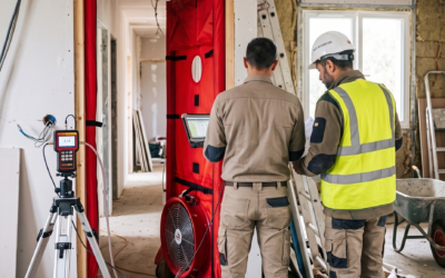 Pre-test etancheite a l’air : eviter un refus en fin de chantier